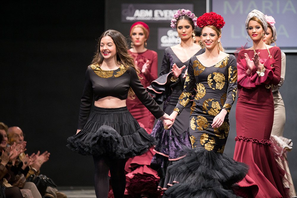 Maria Luna Noveles  Pasarela Flamenca Jerez 2015
