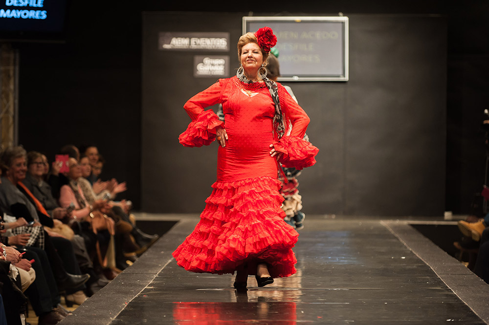 Desfile 3ª edad - Pasarela Flamenca Jerez 2015
