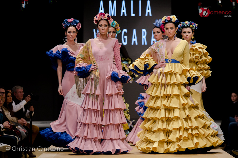 Amalia Vergara - Noveles Pasarela Flamenca Jerez 2018