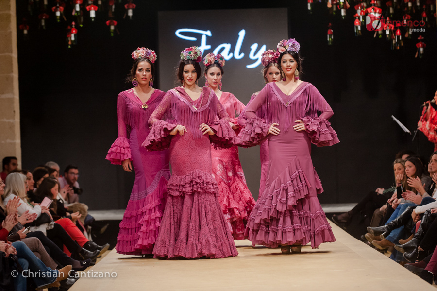 Faly de la Feria al Rocio - Marcarena Beato en Pasarela Flamenca Jerez 2018