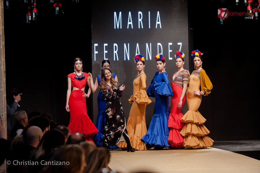 María Fernández - Noveles Pasarela Flamenca Jerez 2018