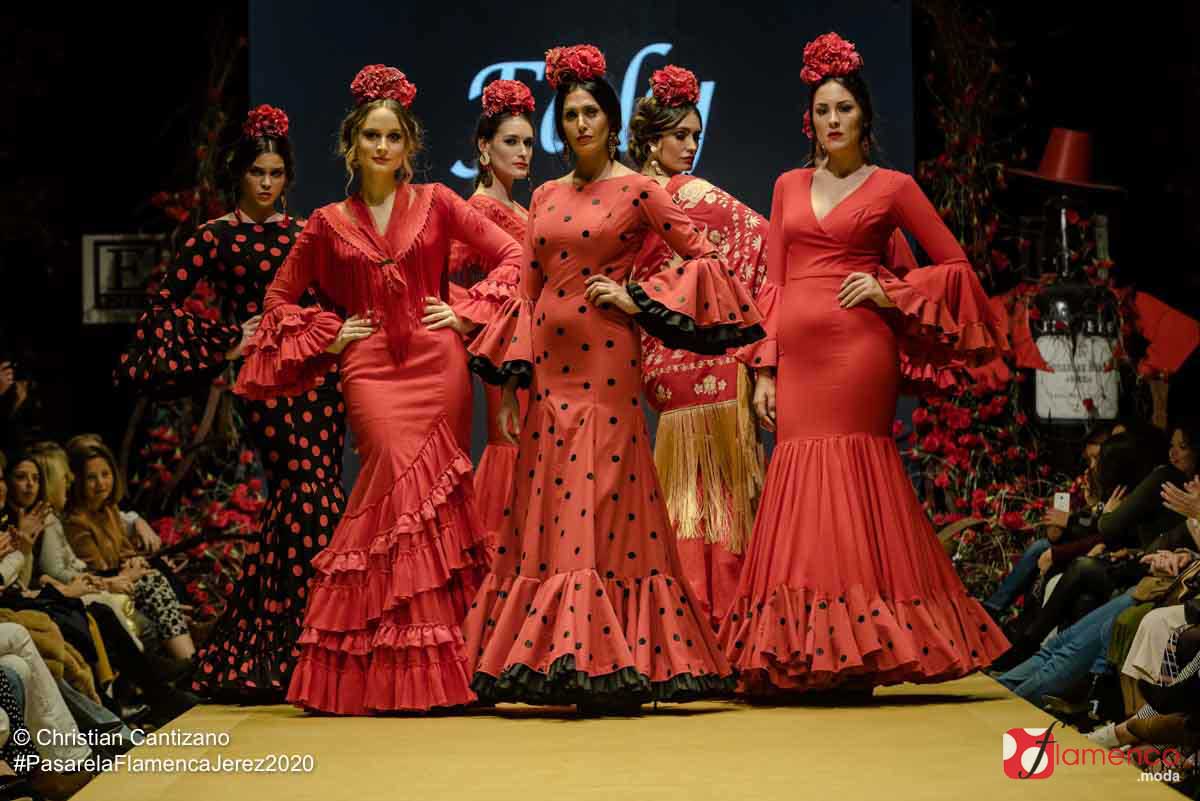 Faly 'de la Feria al Rocío' - Pasarela Flamenca Jerez 2020